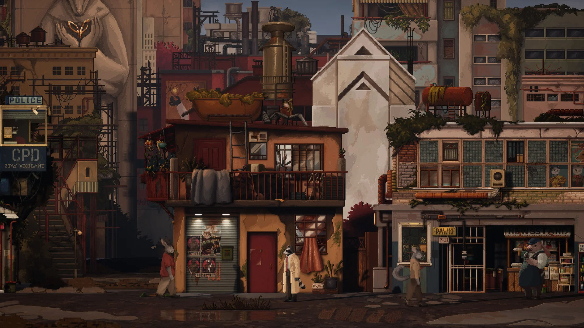 Tails Noir raccoon private eye Xbox EU