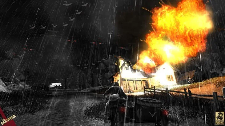 The Saboteur Nazi-occupied district regains colour