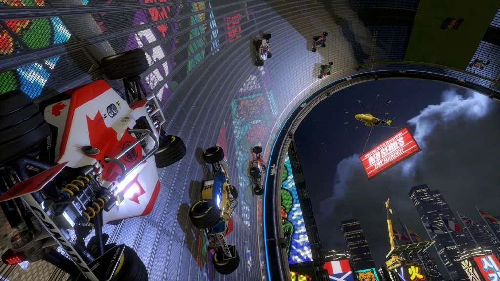 Trackmania Turbo hot-lap medal hunt on a short track
