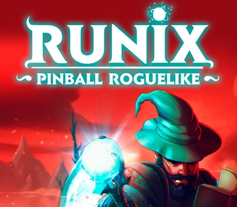 Runix Pinball Roguelike cover of a 3D table