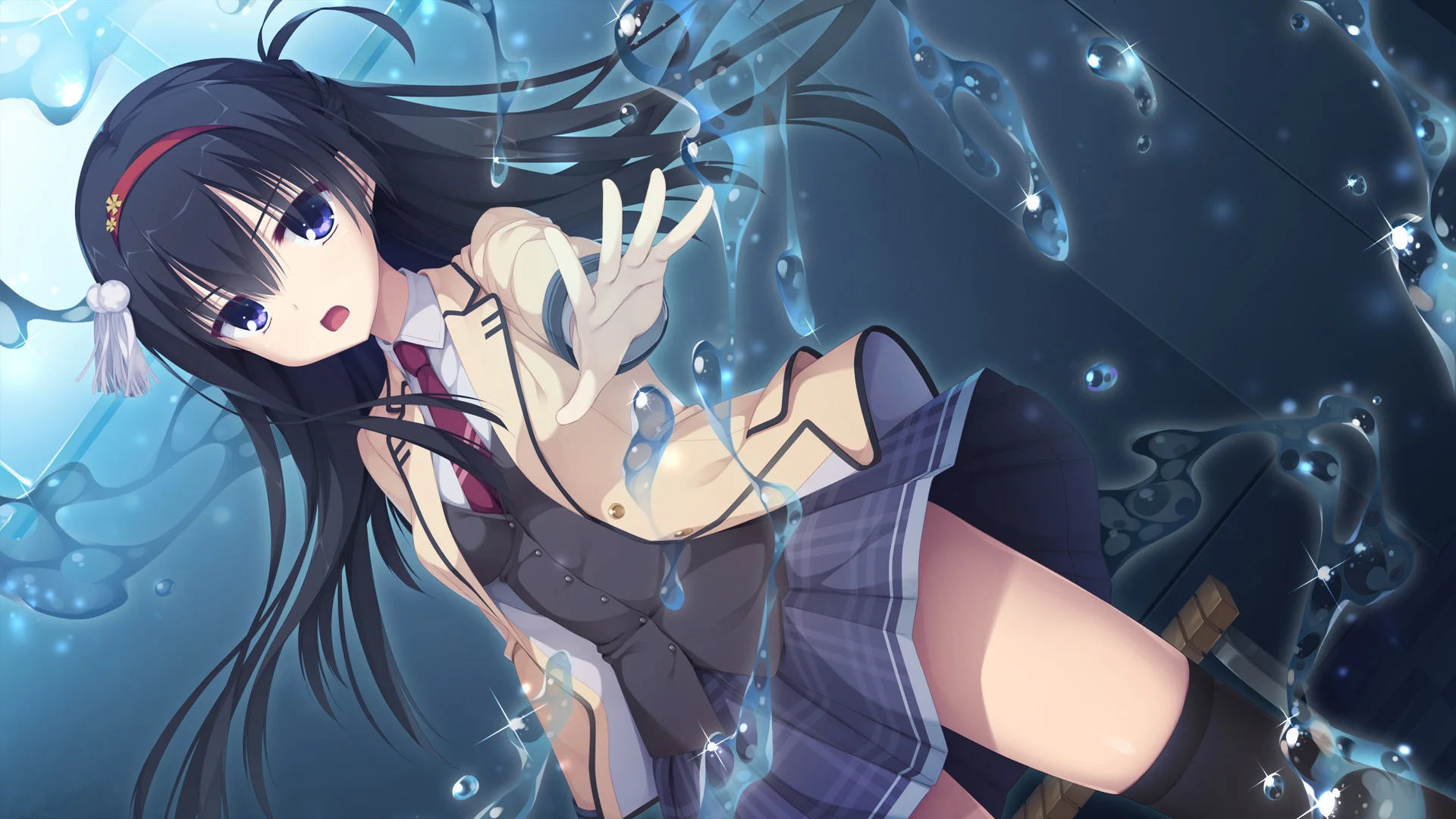 Riddle Joker school romance visual novel character route scene