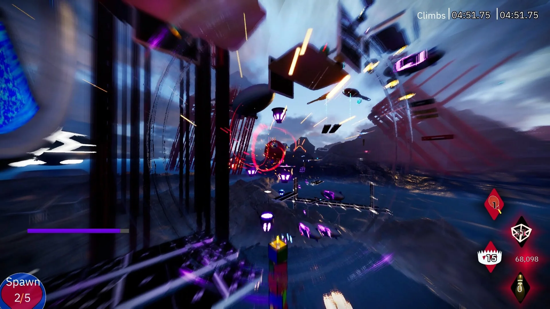 Balls Up climbing game unlock paths permanent upgrades gameplay