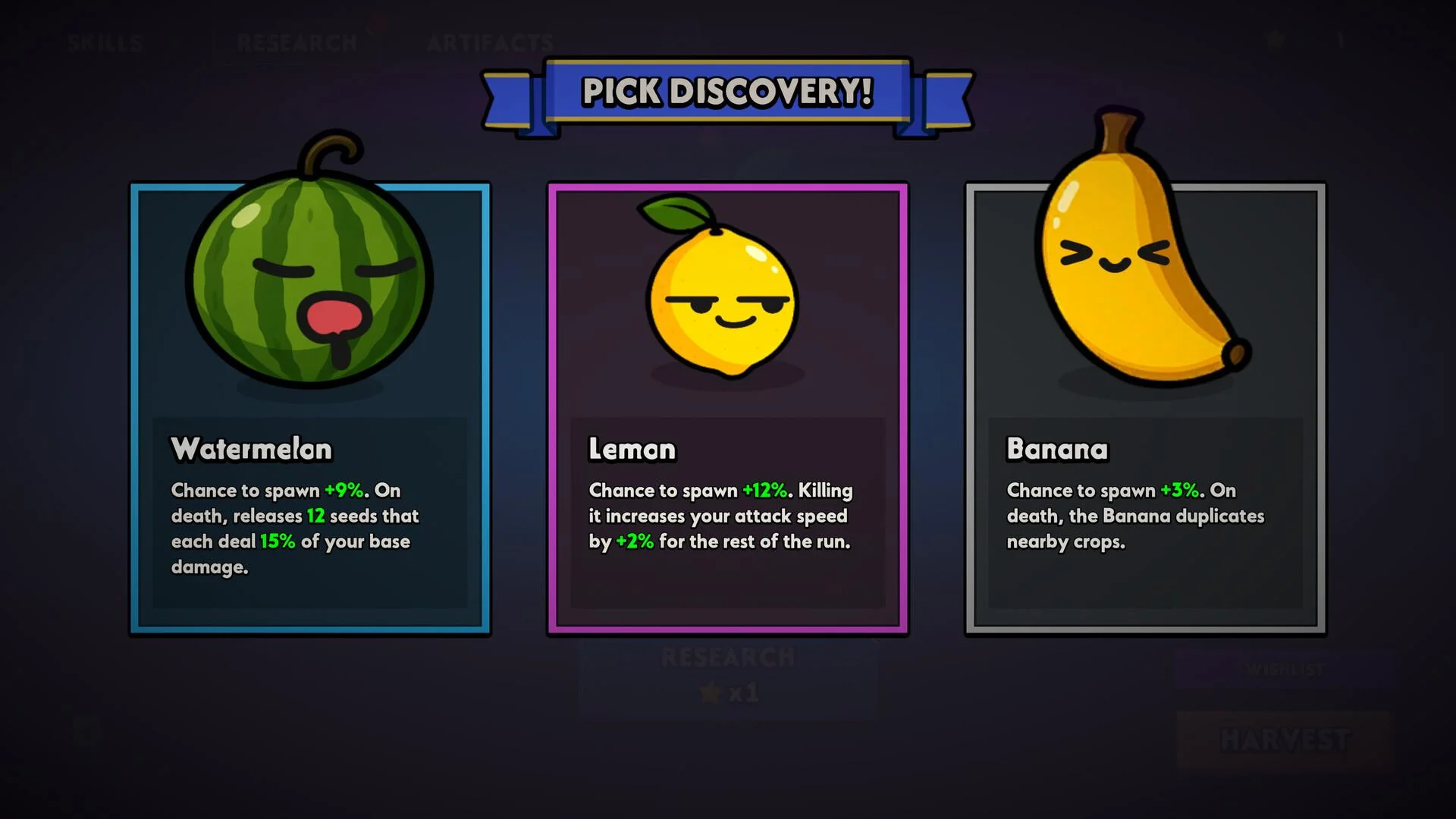 Slice the Crops fruit mutation research