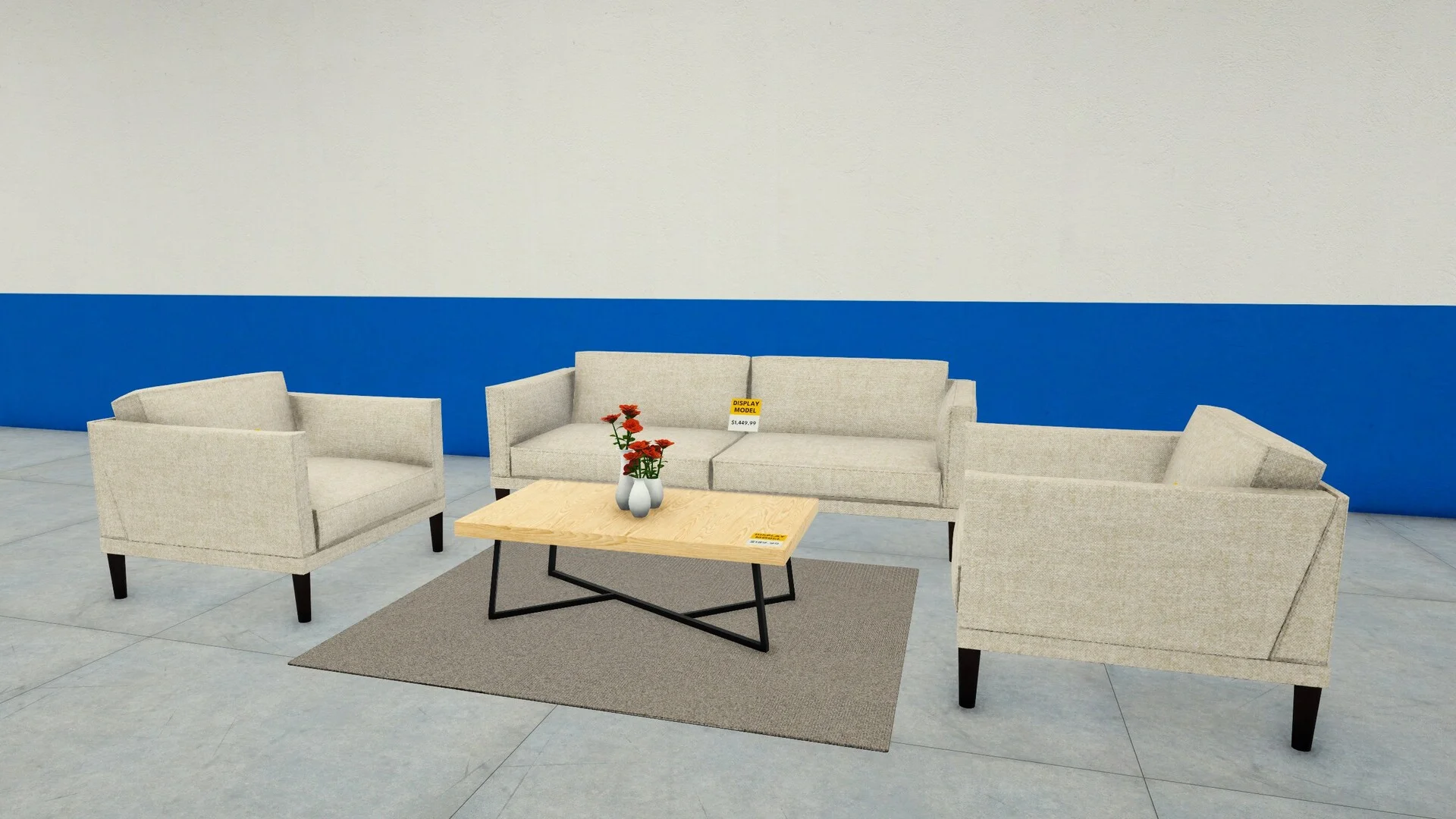 Home Store Simulator checkout taking payment