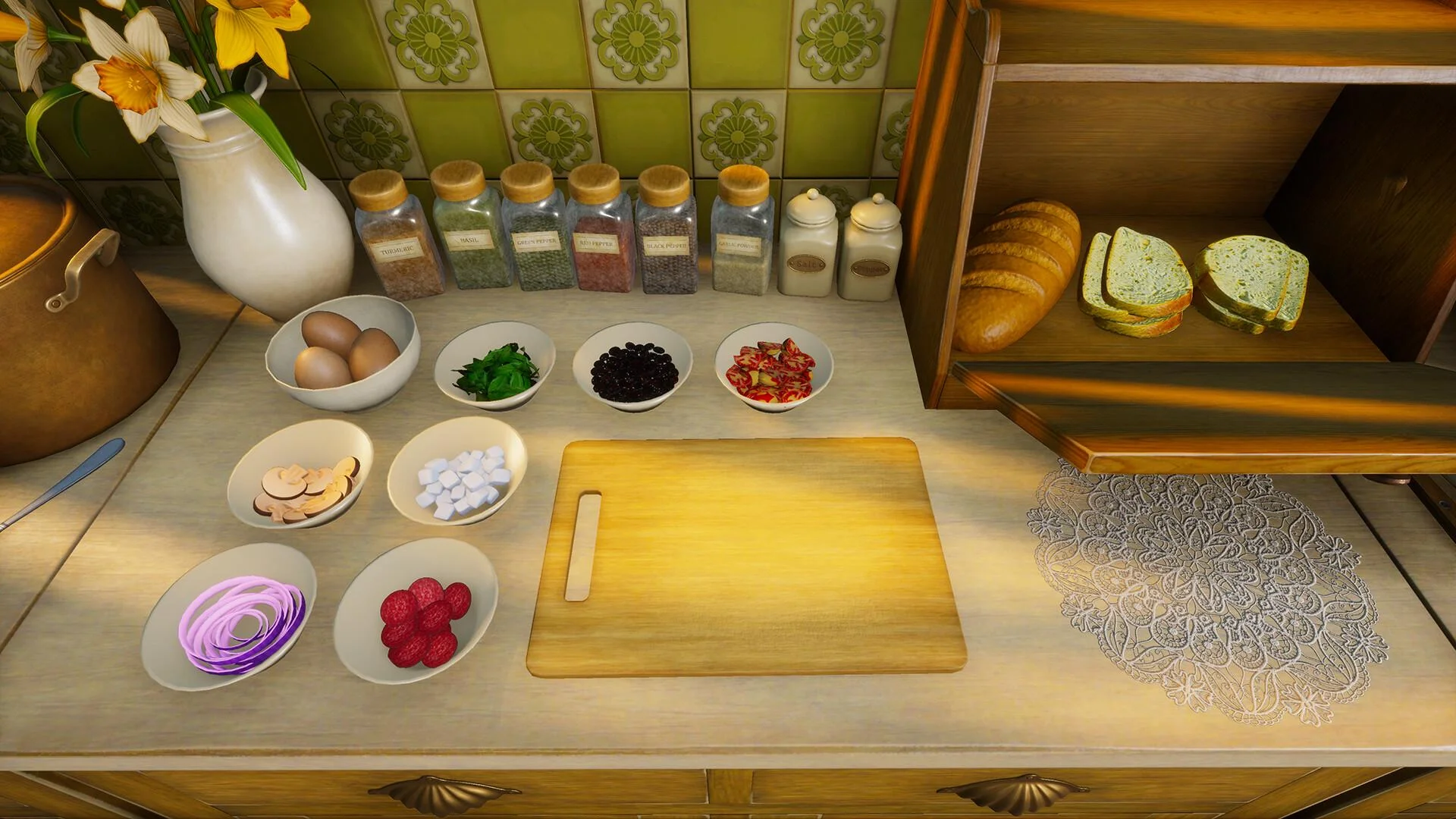 Vacation Cafe Simulator Italian cooking Steam