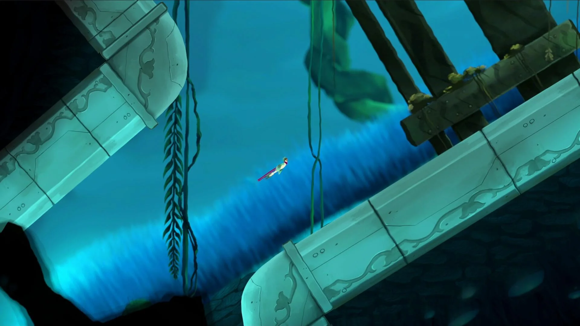 Bahamut and the Waqwaq Tree Steam cover, Ma'een swim