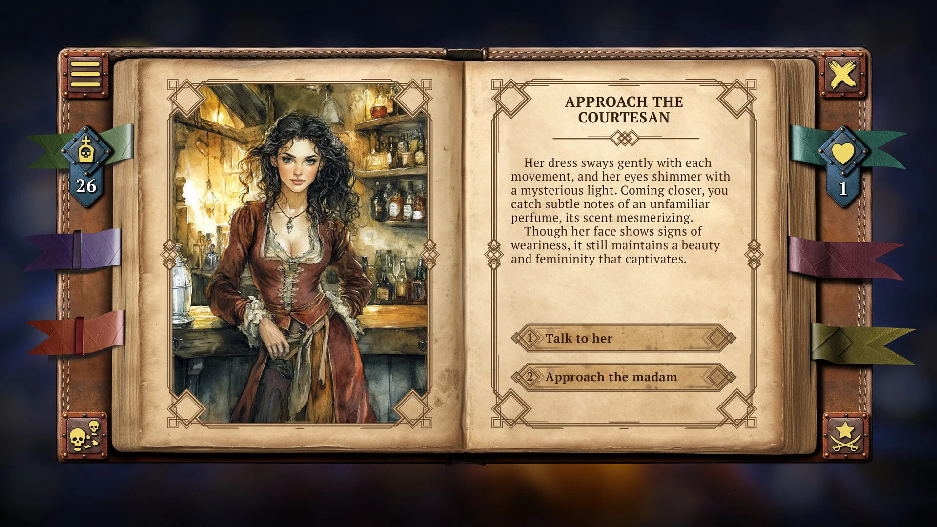 Your Story Games with Death Steam jungle-ruin screenshot