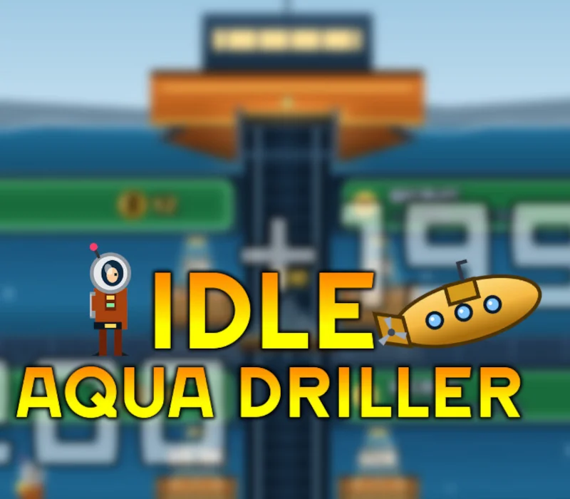 Idle Aqua Driller cover of an underwater mine