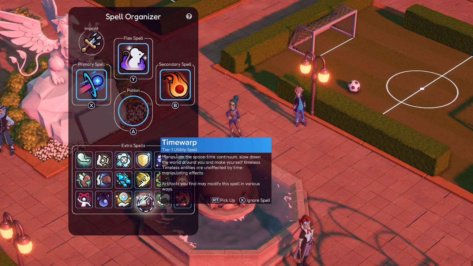 Spells Secrets wizard school screenshot GOG PC