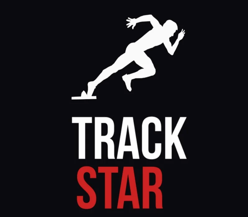 Track Star cover of a high-school track meet
