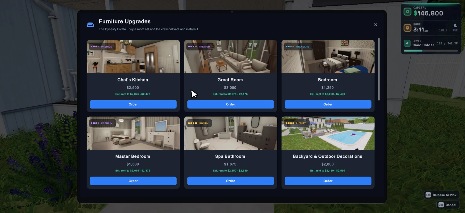 Rent Due Steam Global artwork