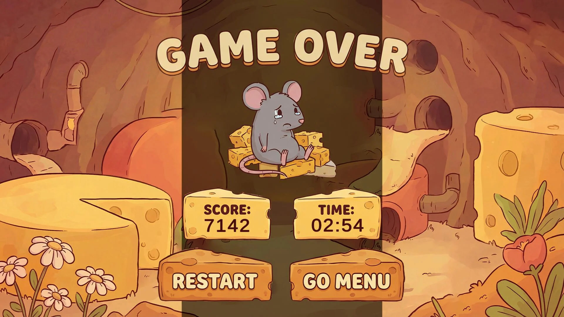 Cheese Stack extra golden cheese board screenshot