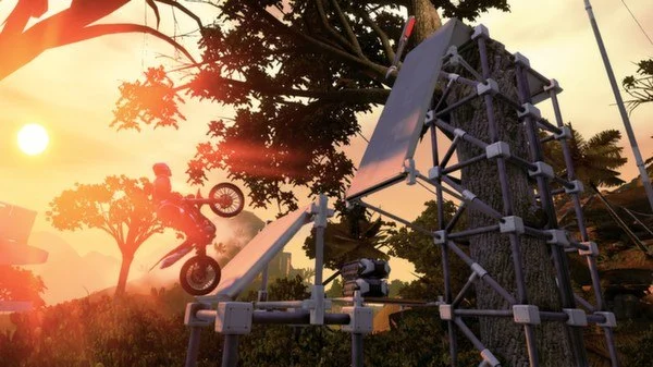 Trials Fusion Awesome MAX Riders of the Rustlands pack track