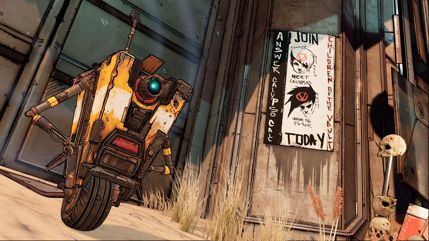 Borderlands 3 Vault Hunters versus the Calypso Twins