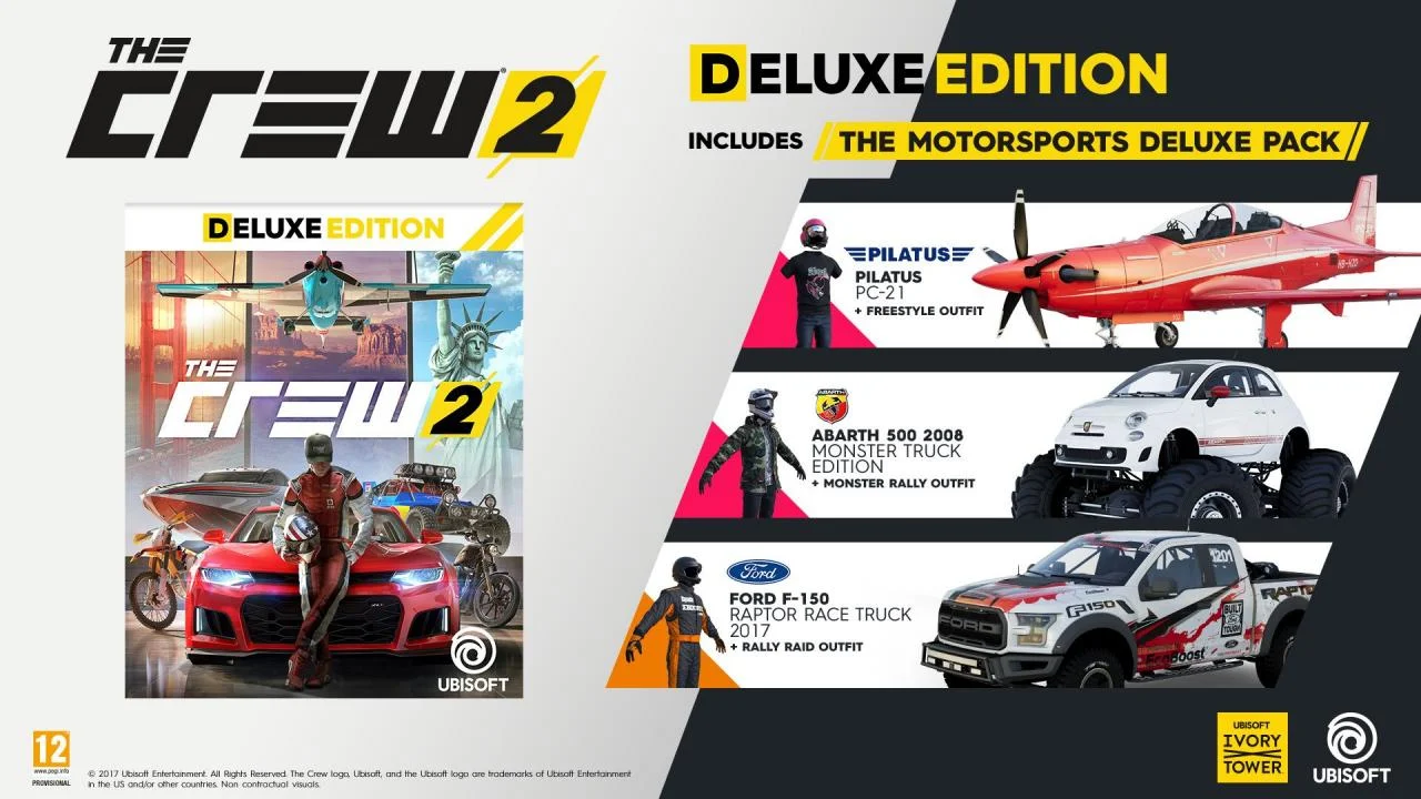 The Crew 2 Deluxe live PvP event under festival lights