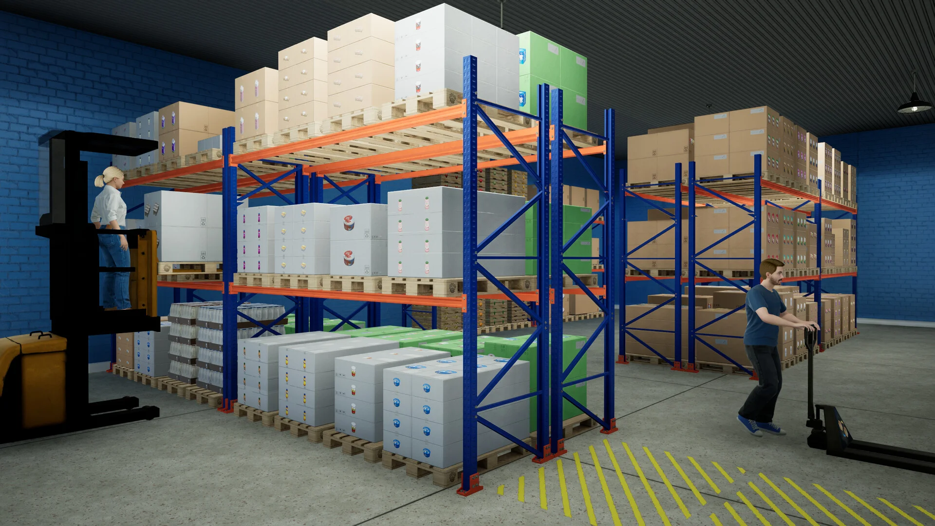 Better Mart Simulator Workshop layout of custom aisle décor