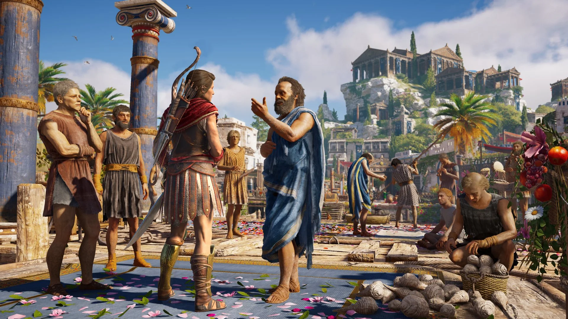 Assassin's Creed Odyssey conquest battle Athens versus Sparta