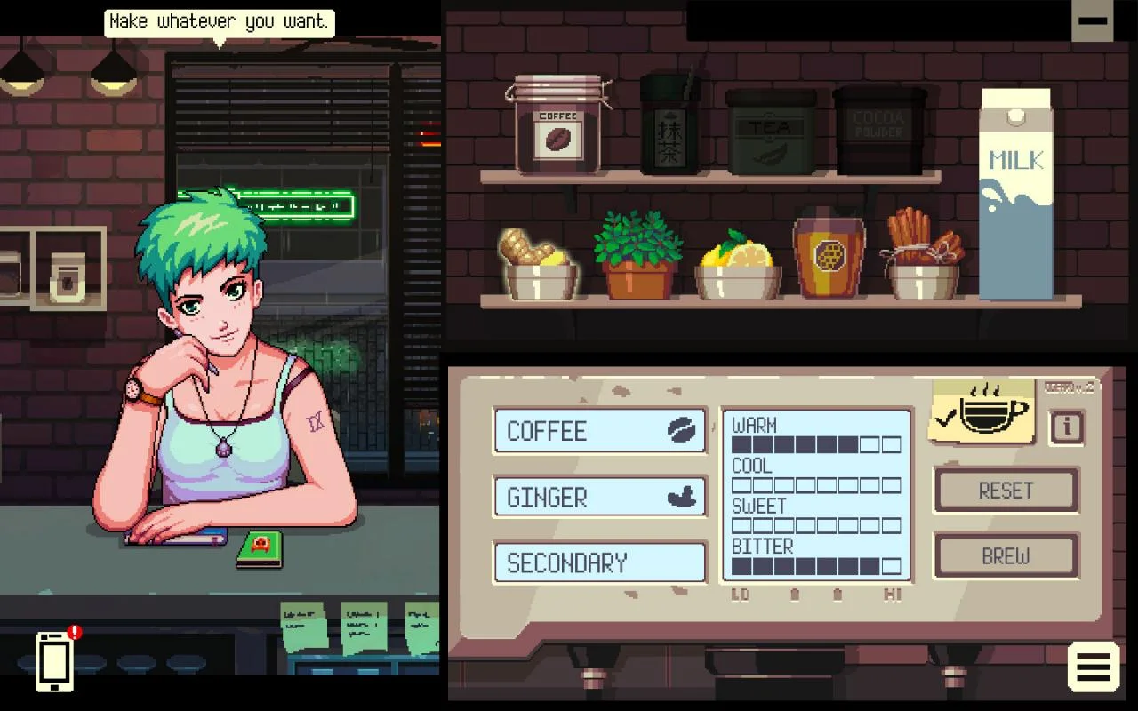 Coffee Talk Xbox gameplay screenshot