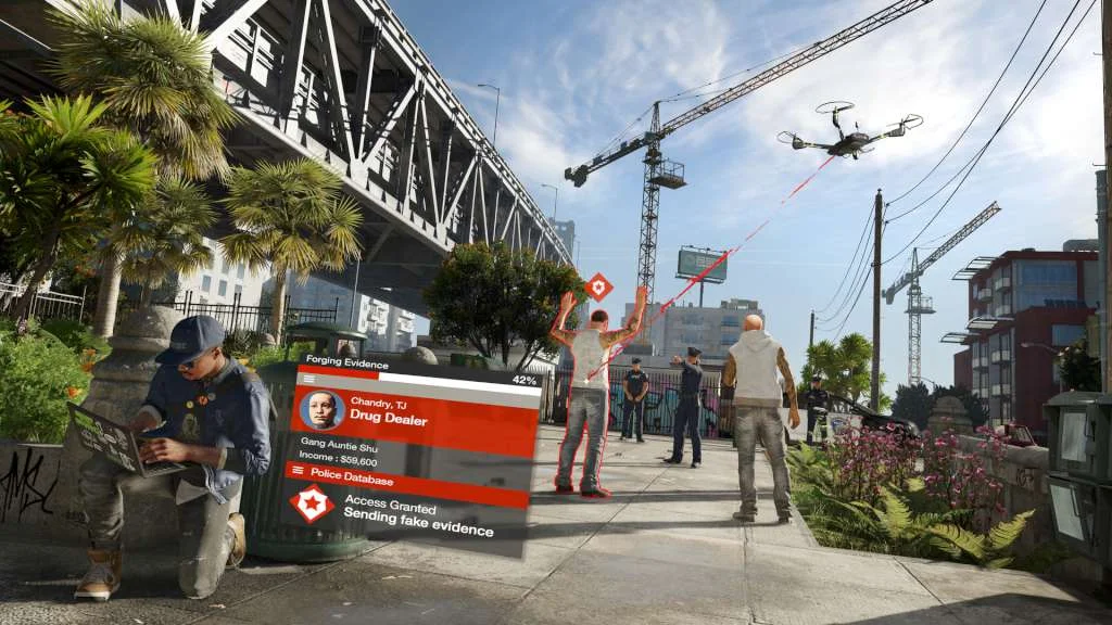 Watch Dogs 2 Gold Human Conditions night street