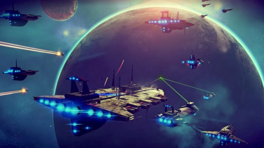 No Man's Sky Xbox explorer on an alien world