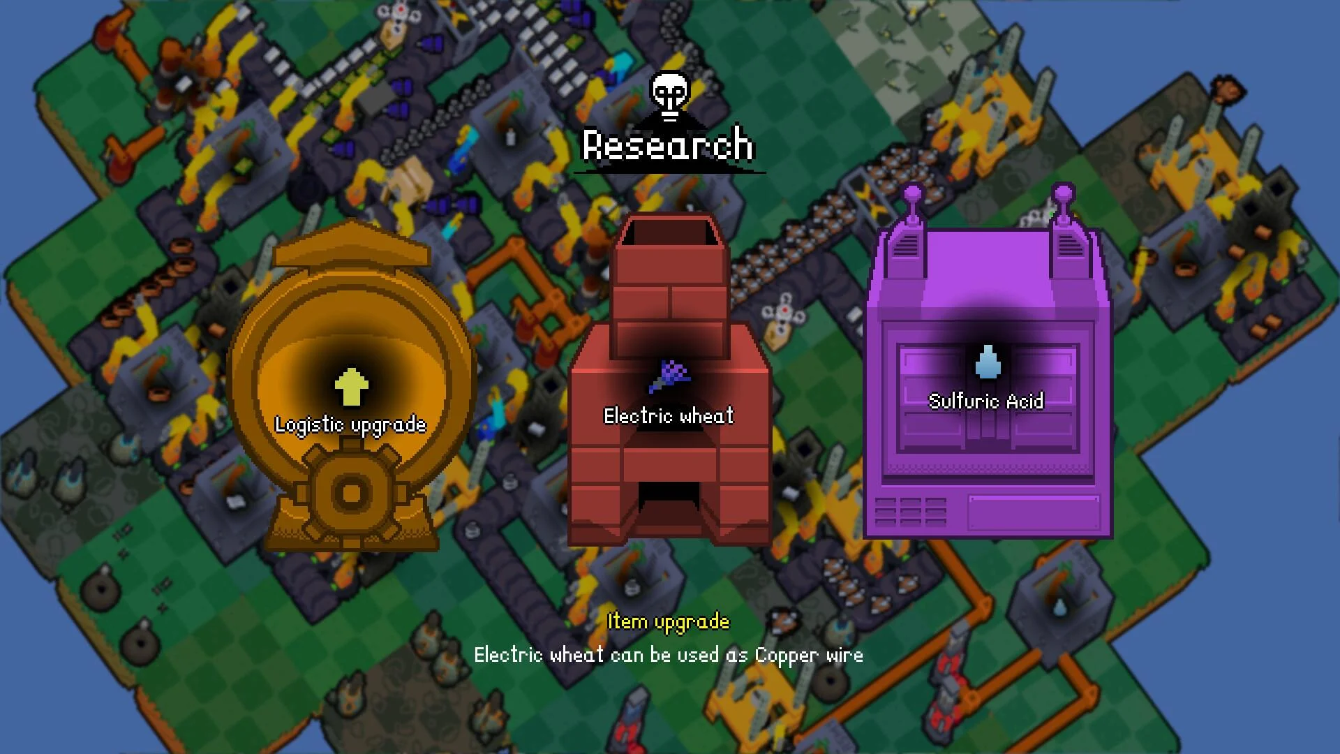 A Factory Roguelike Single-player Windows screenshot