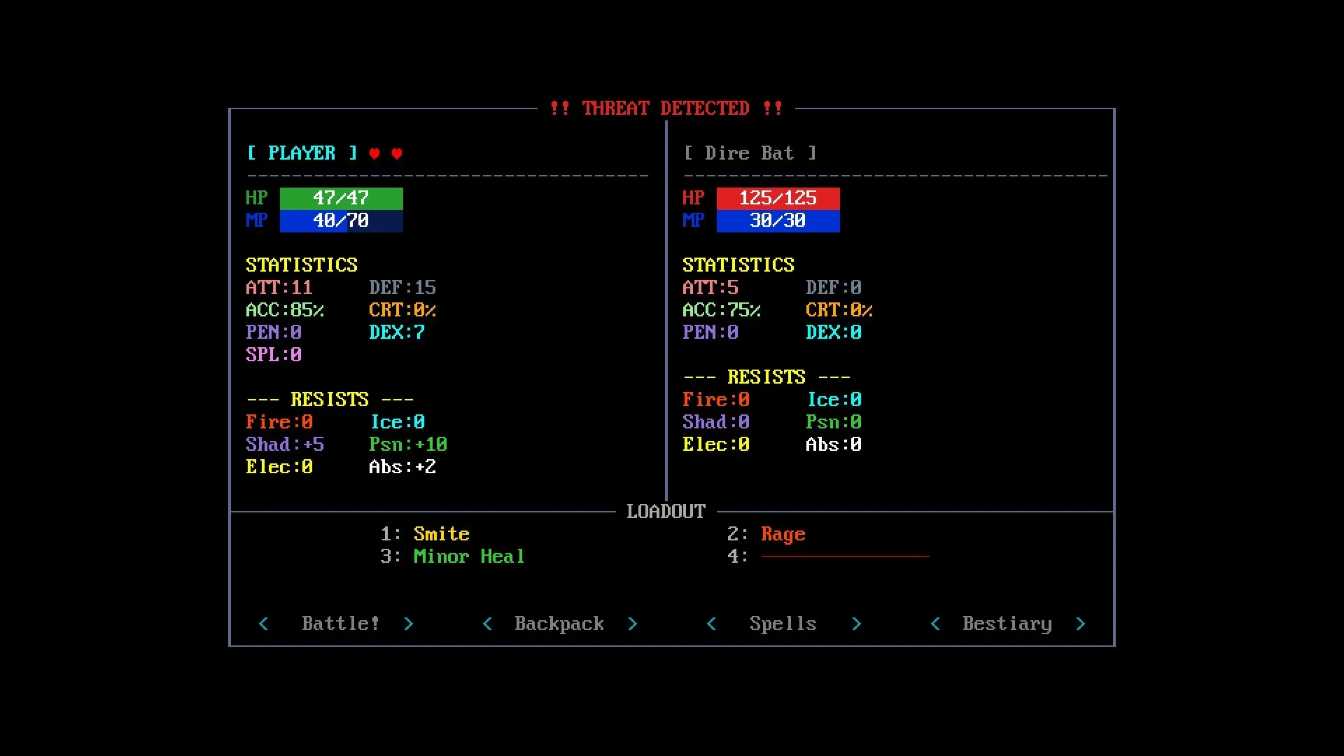 The Fog Below endless arcade high-score combat screenshot