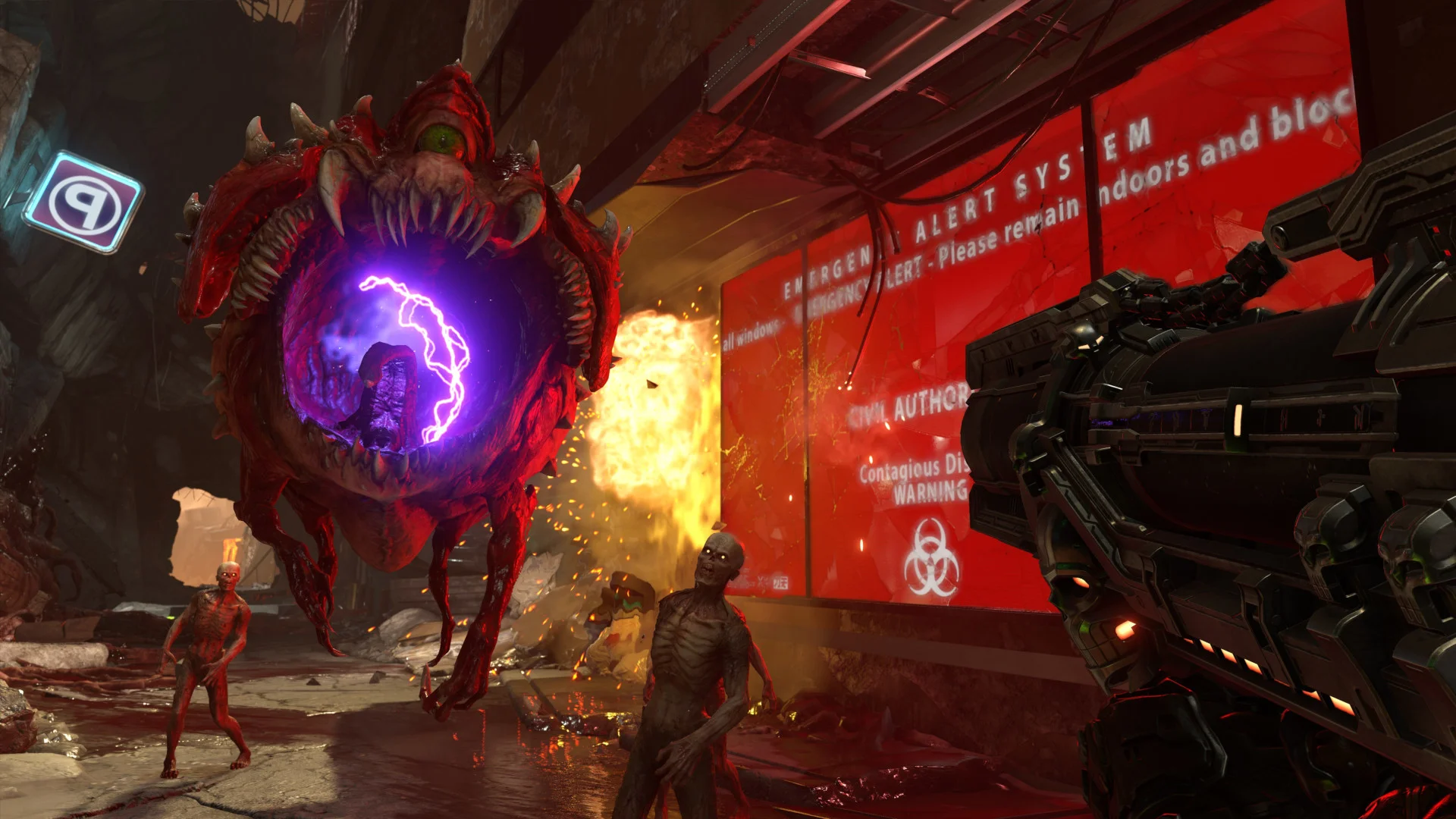 DOOM 2016 arena combat