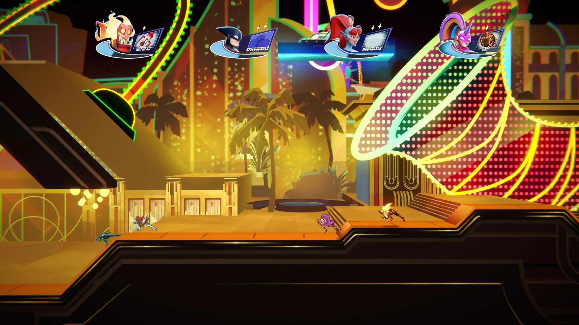 SpeedRunners 2 split-screen PvP on one PC