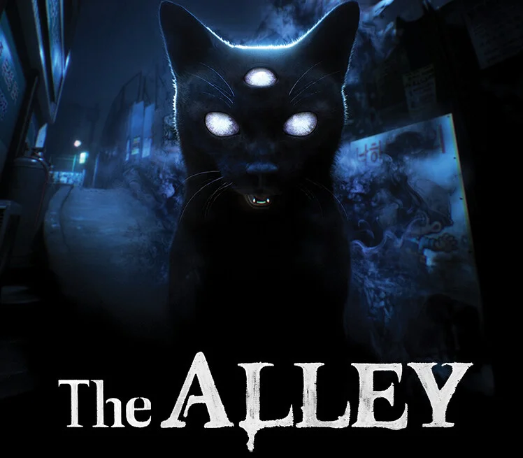 The Alley cover of a maze alley horror
