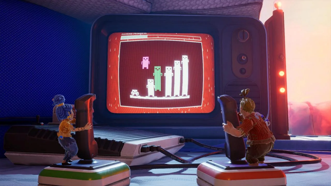 It Takes Two co-op platforming with Cody and May