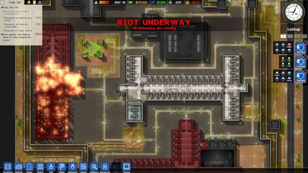 World of Wardens sharing prison designs on Xbox