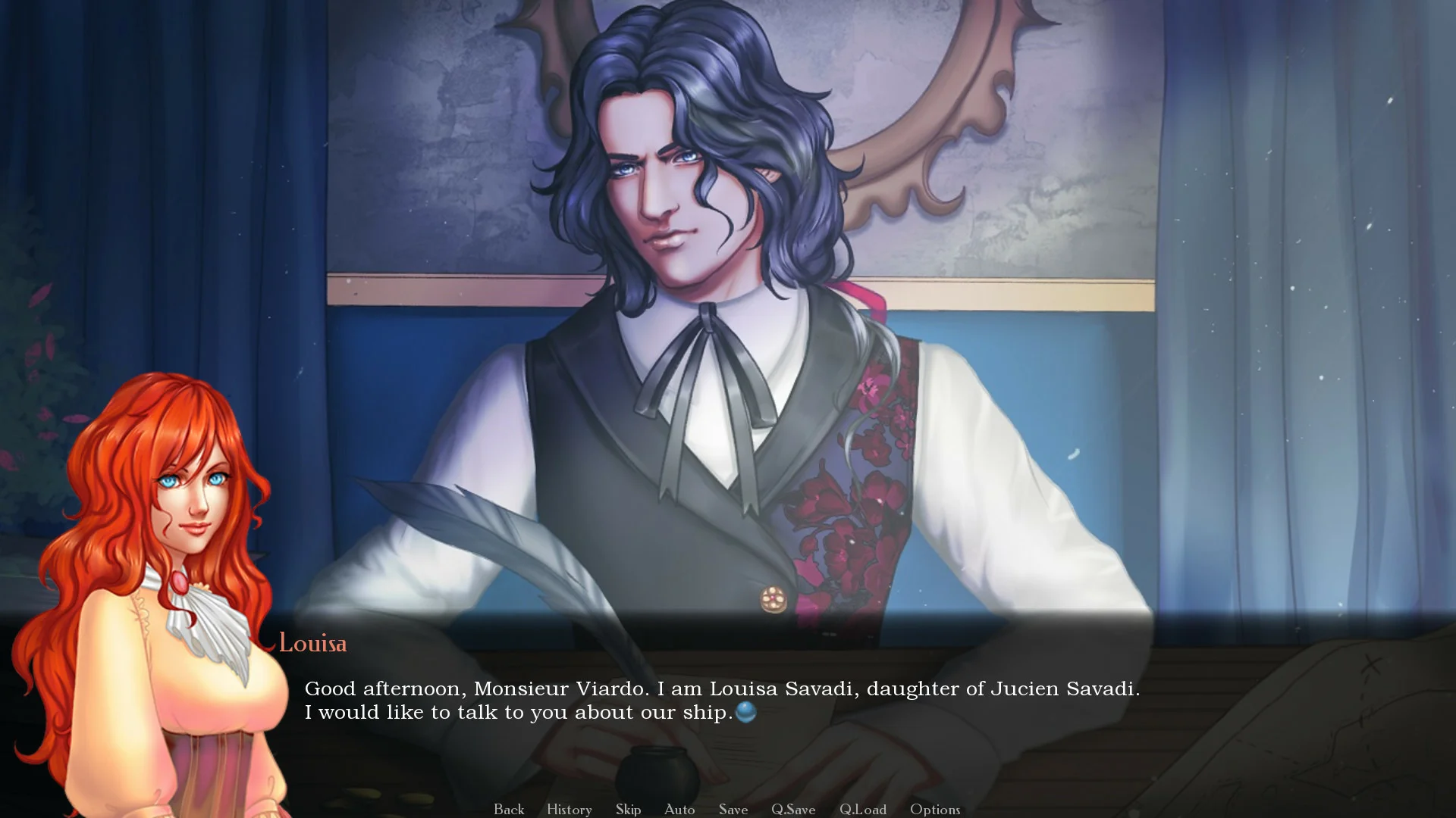 Unmoor Louisa visual novel Steam