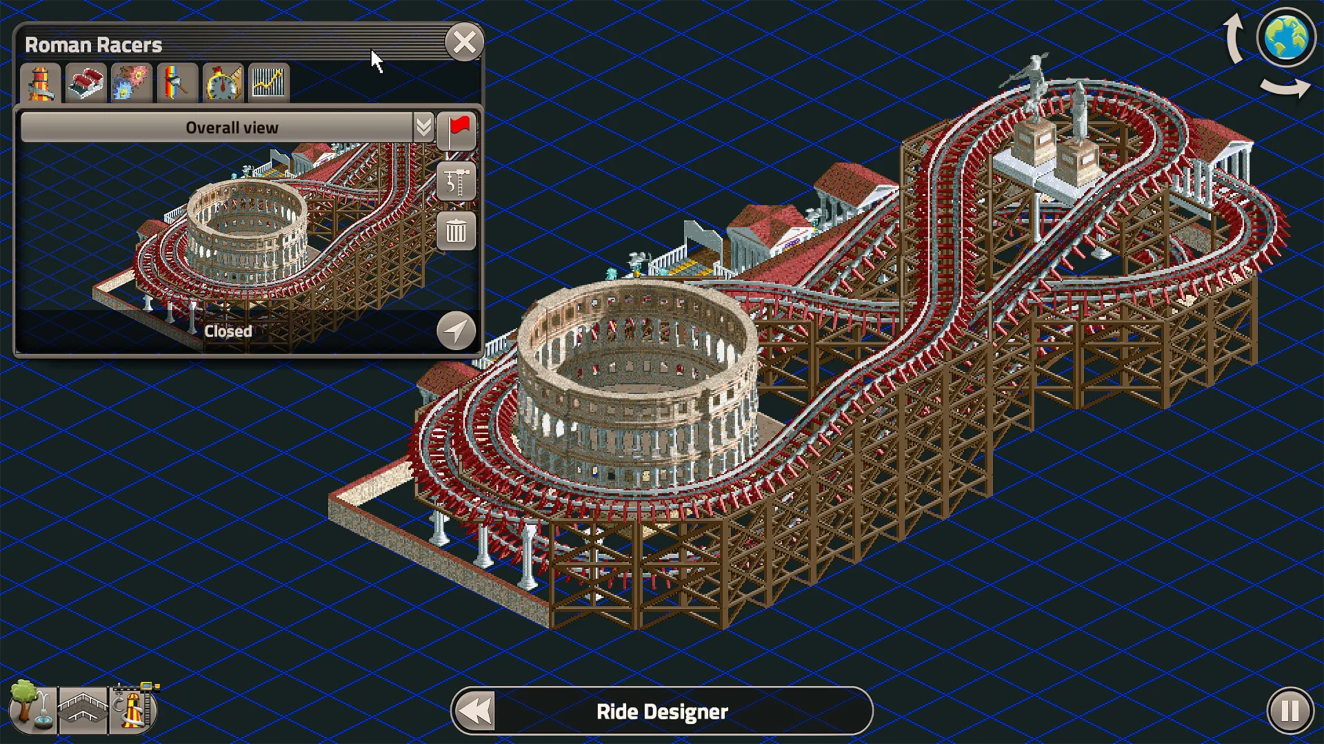 RollerCoaster Tycoon Classic Switch 2 EU artwork