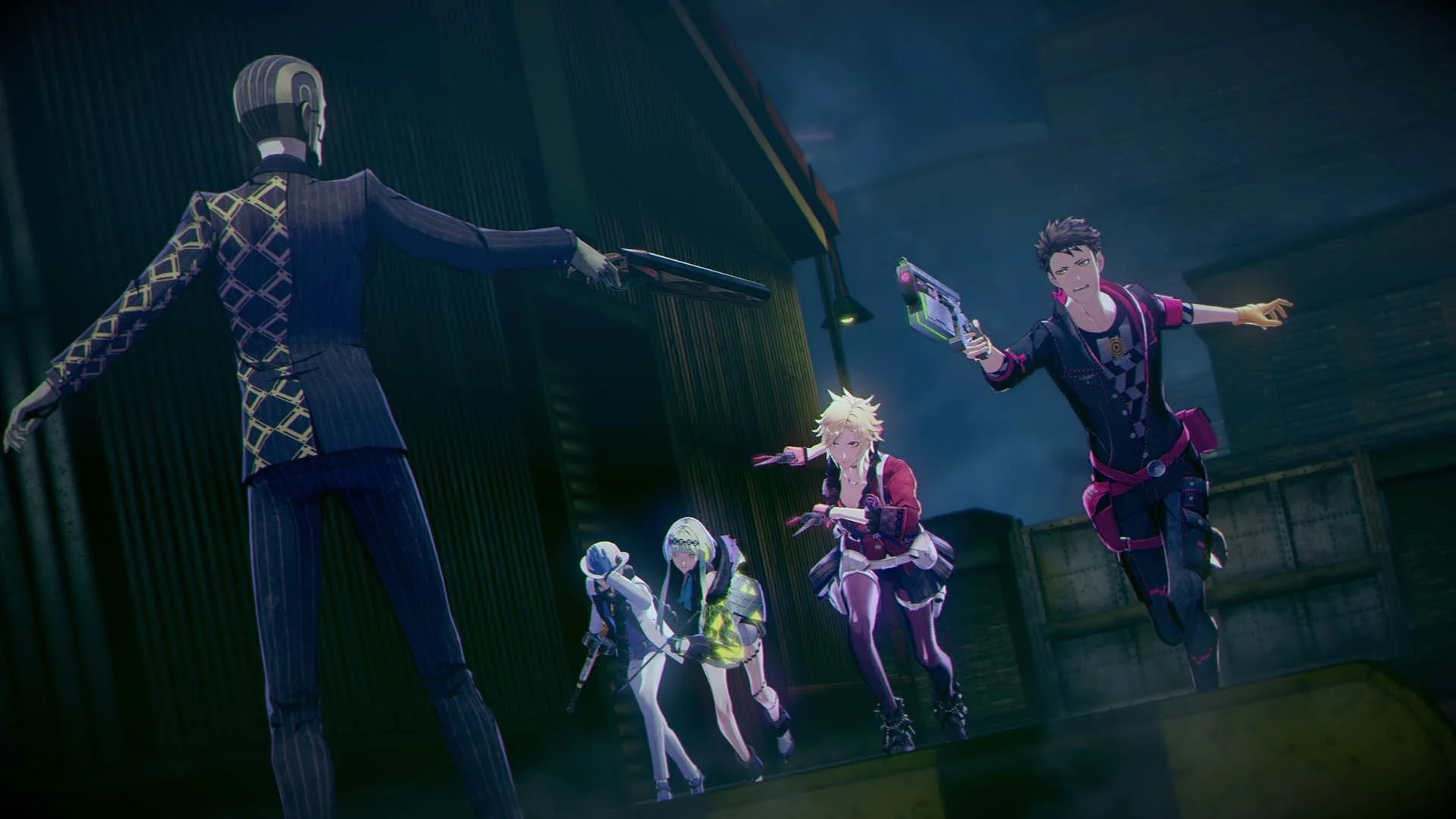 Soul Hackers 2 Atlus JRPG party build on US serial