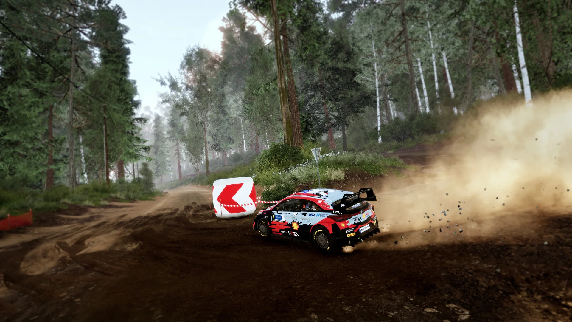 WRC 10 split-screen two-player rally on Xbox