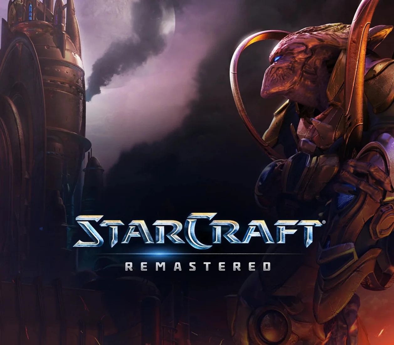 StarCraft Remastered cover Terran Protoss Zerg