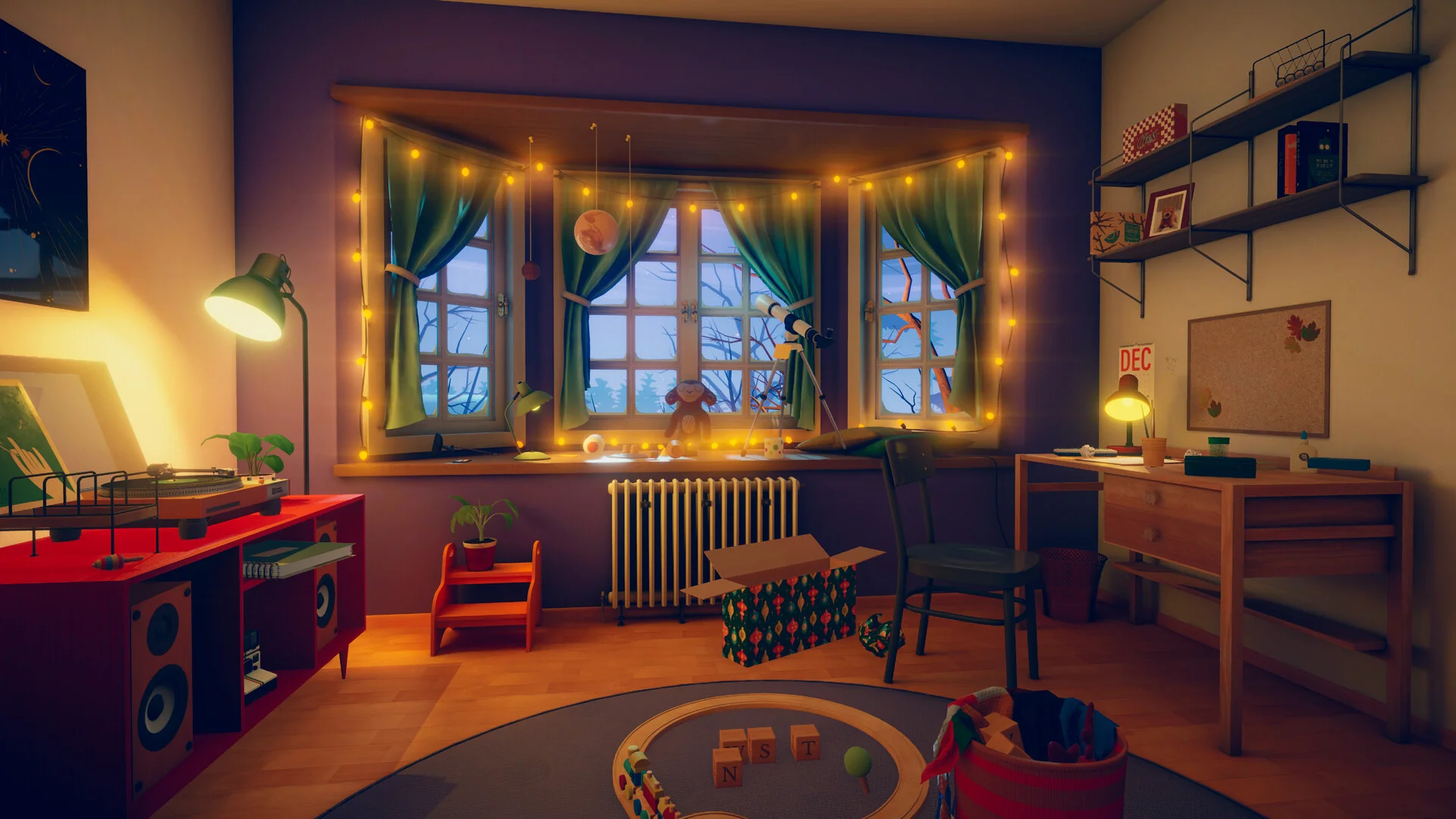 Simpler Times controller support captions cozy adventure screenshot