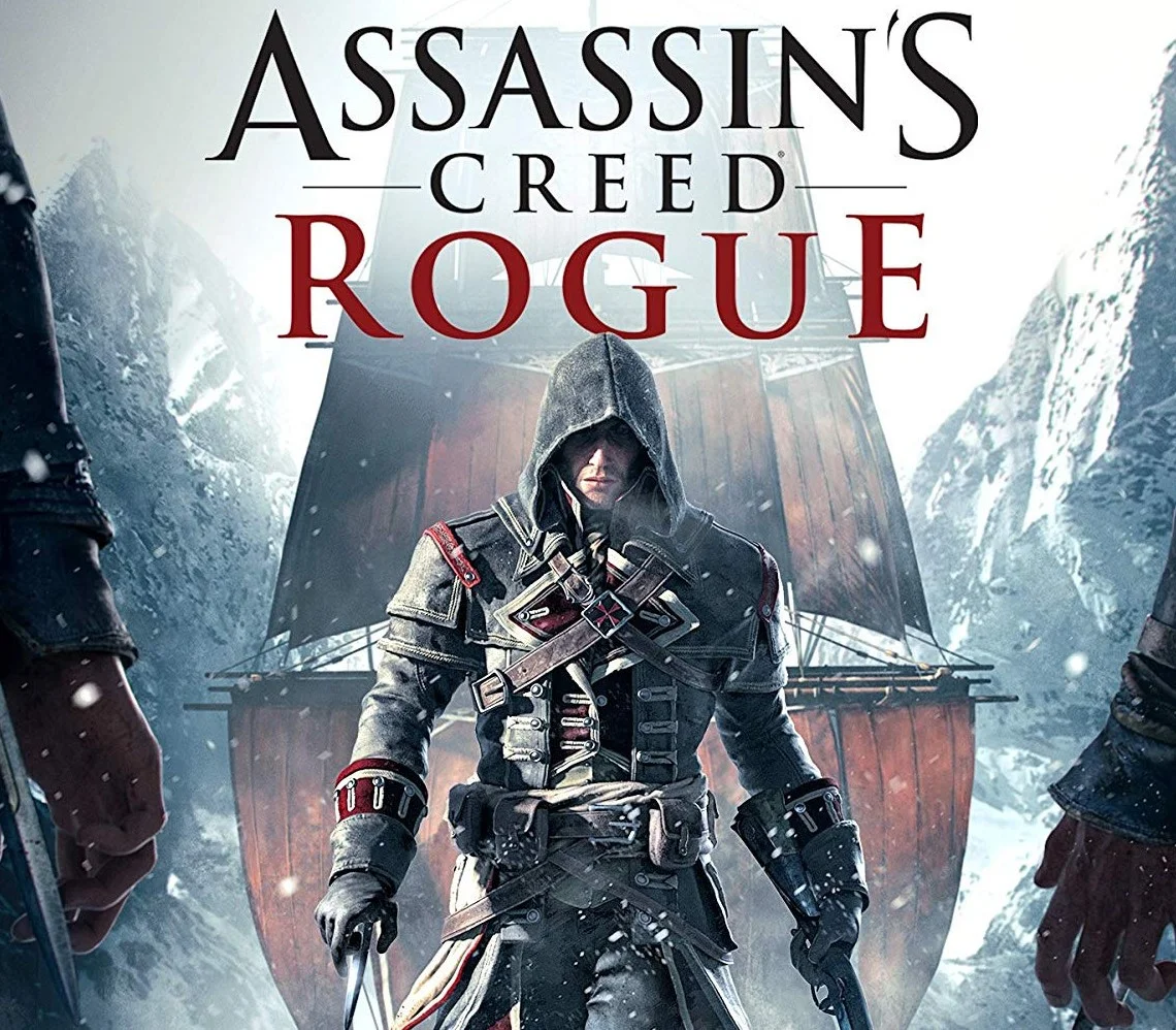 Assassin's Creed Rogue cover art, Shay Cormac colonial Assassin