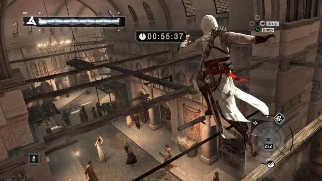 Assassin's Creed Animus framing