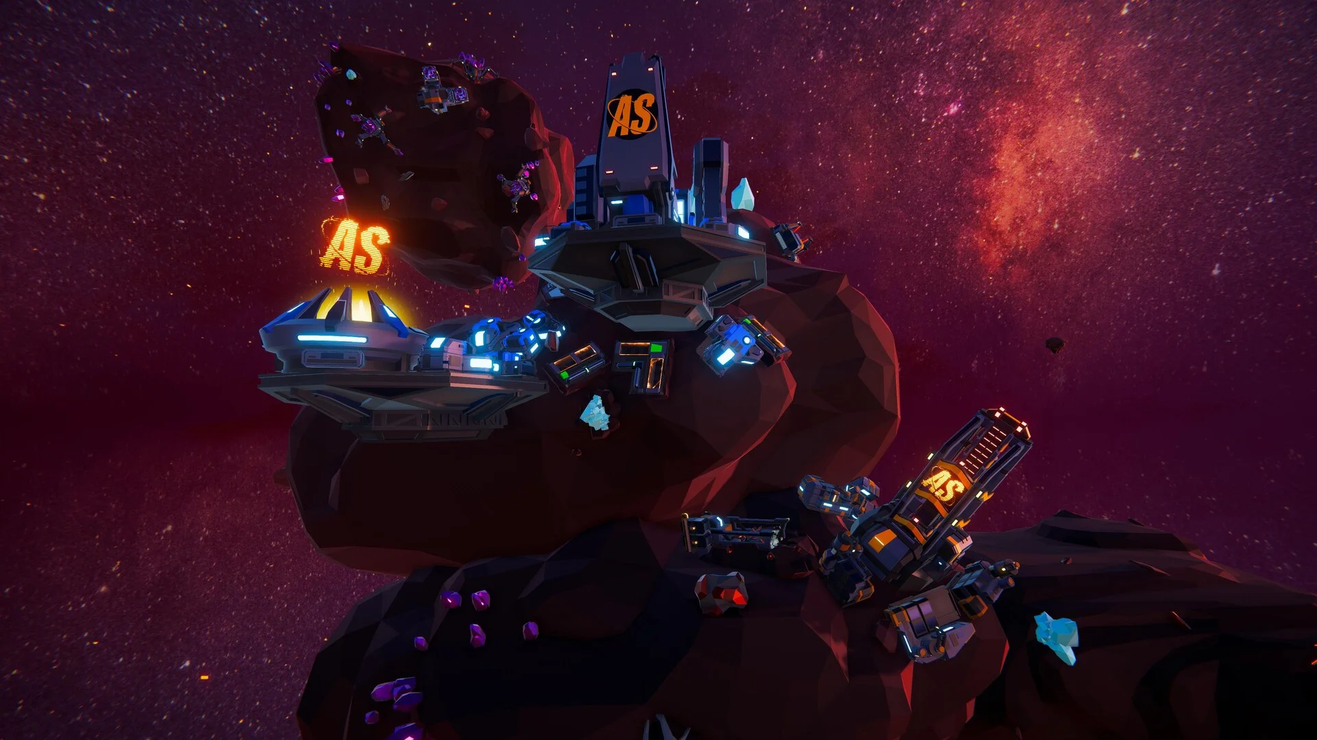 AstroScaper freebuild space colony Steam