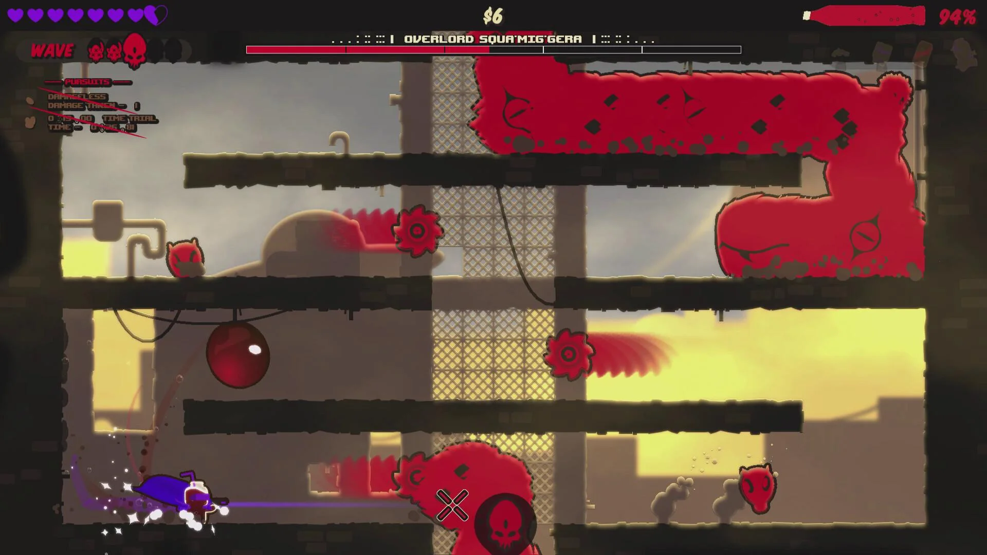 Captain Soda alien waves screenshot