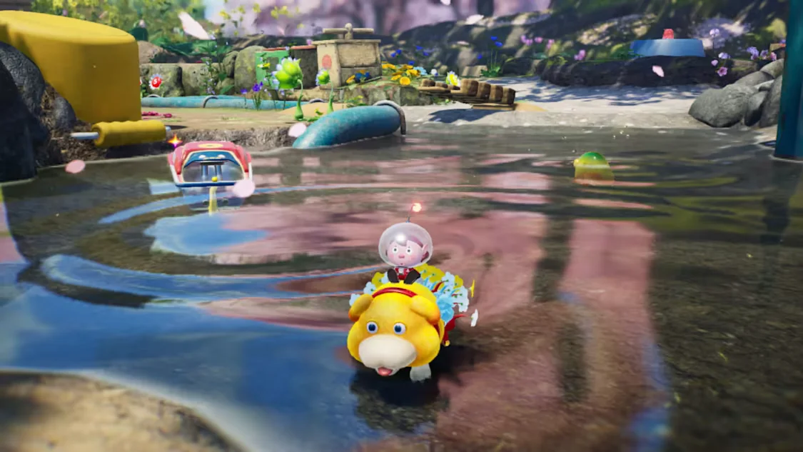 Pikmin 4 cave exploration and Dandori Battles