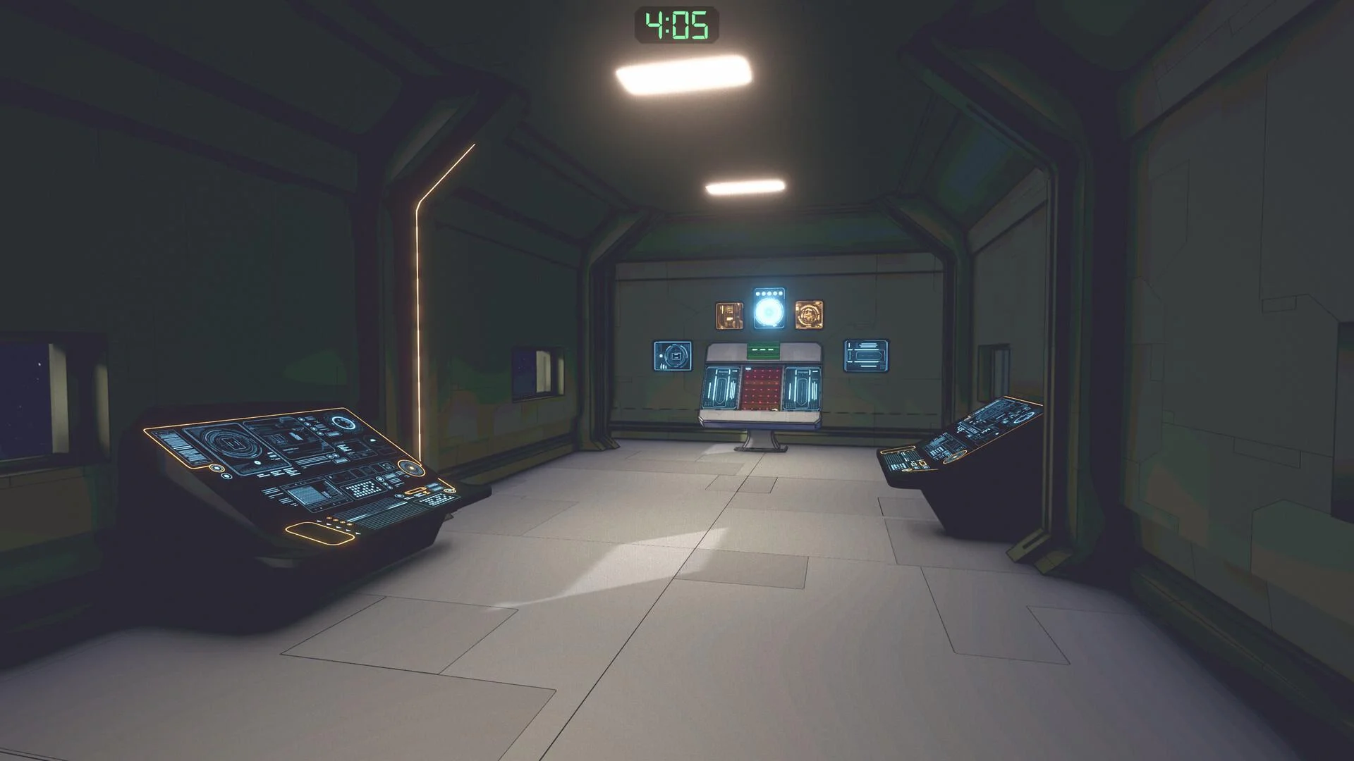 5 Minutes Until Self-Destruction linked puzzles on a ship