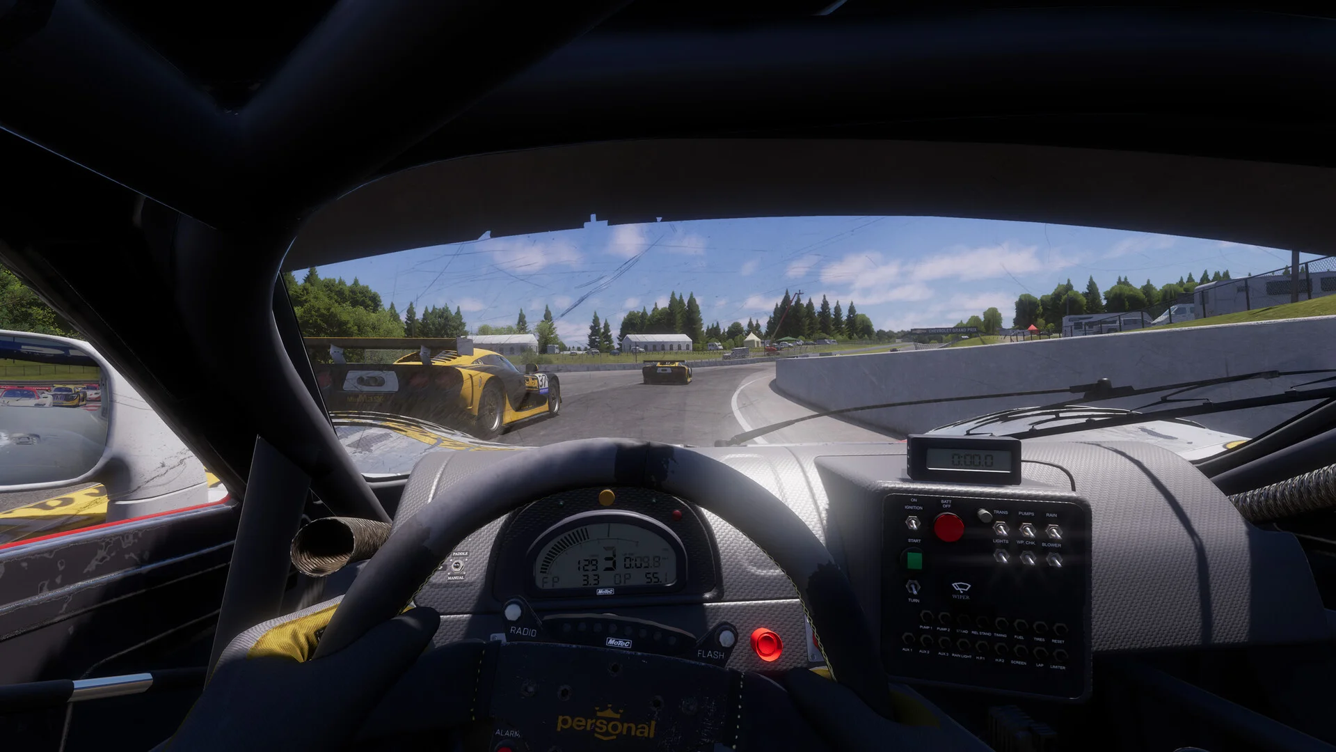 Multi-class grid in Project Motor Racing