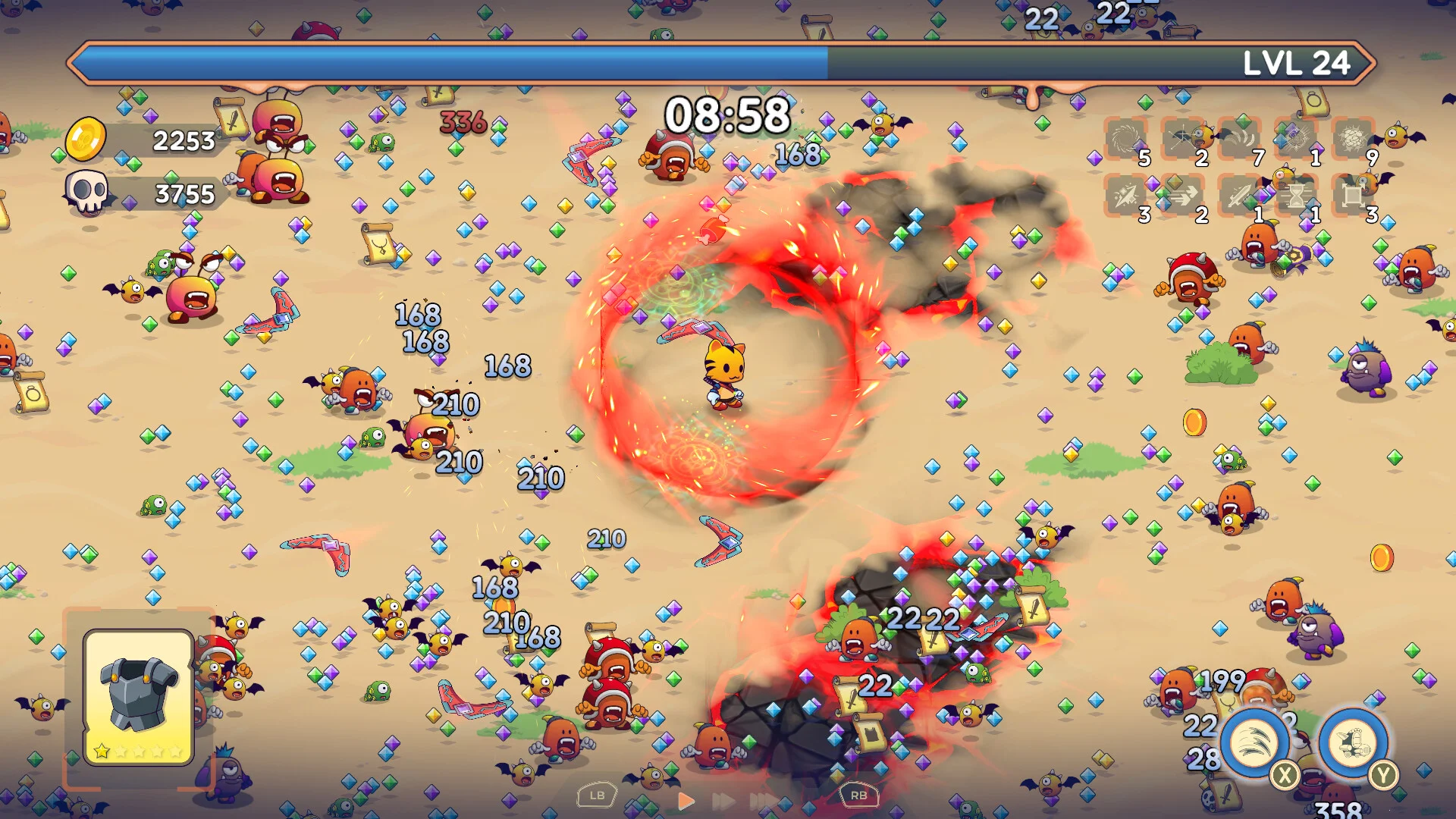Monster Rush Survivors character screenshot