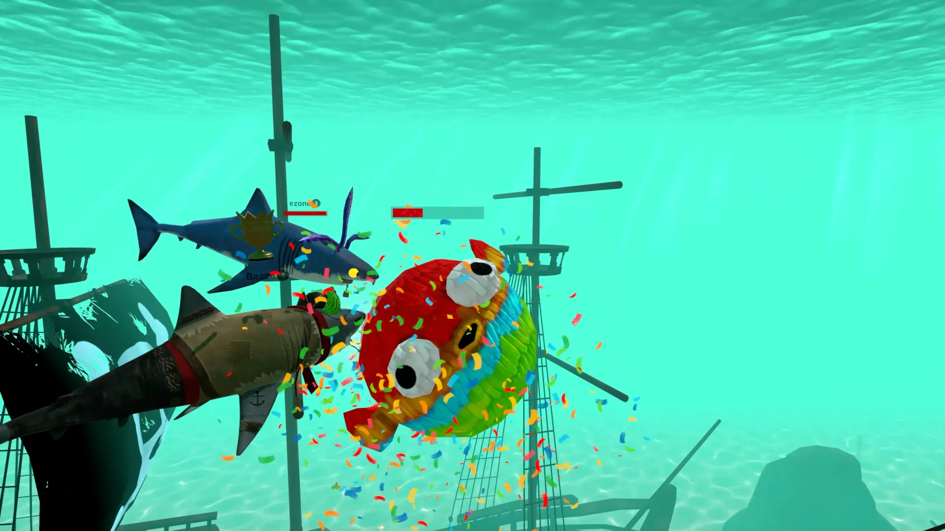 SHARKS physics ocean screenshot