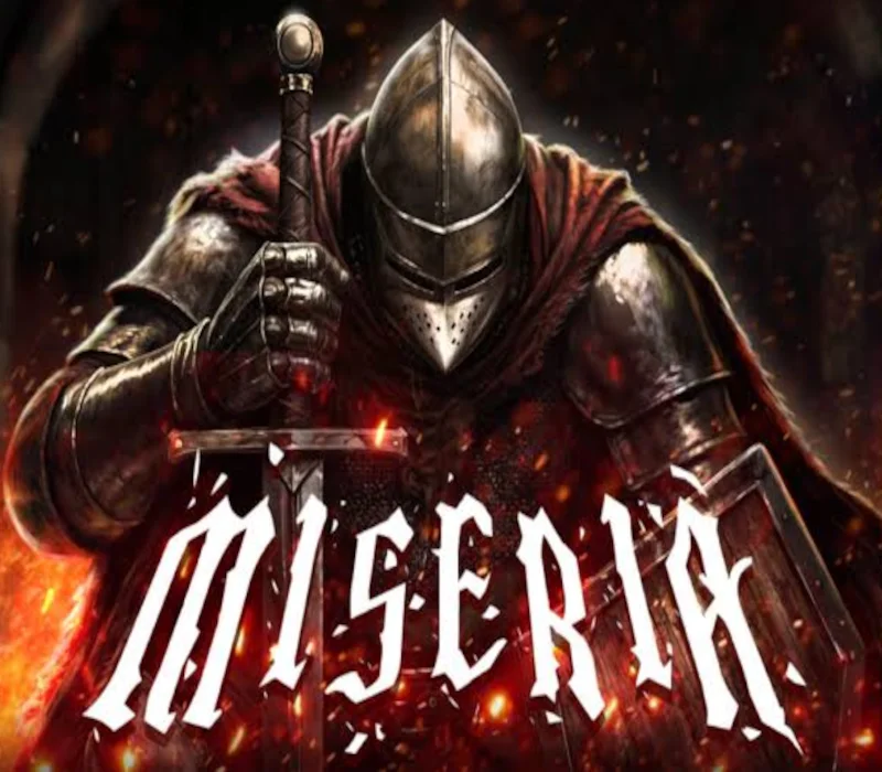 Miseria Steam cover dark fantasy idle