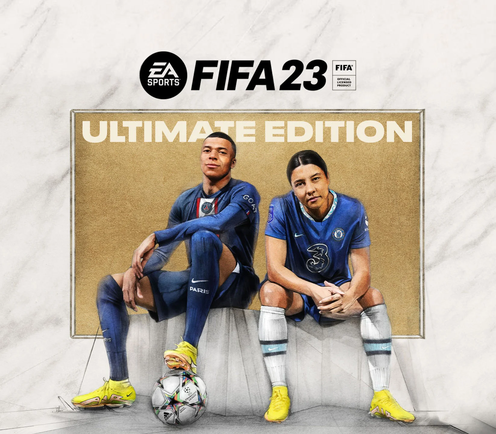 FIFA 23 Ultimate cover, last FIFA-branded Ultimate Team squad