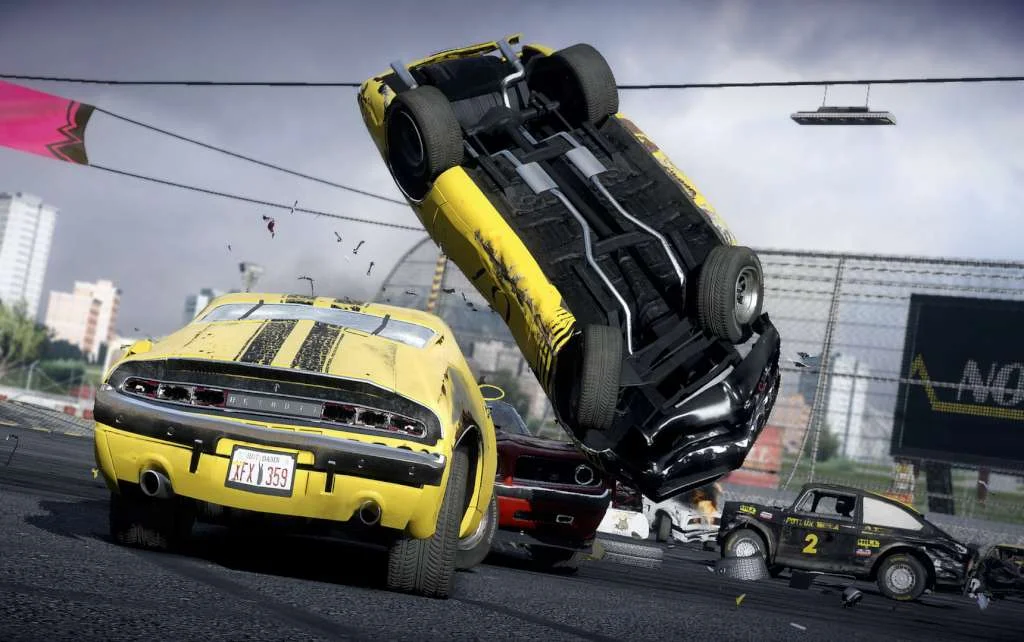 Wreckfest Bugbear soft-body crash Steam ROW