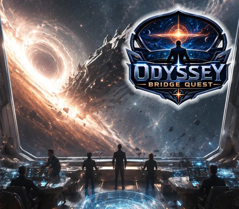 Odyssey Bridge Quest cover art, PlayBook starship command simulation